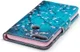 Huawei Y7 (2018) Portemonnee Hoesje met Boom Print Blauw afbeelding 7