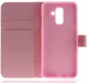 Samsung Galaxy A6 Plus Portemonnee Hoesje Bloem afbeelding 12