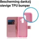Samsung Galaxy A6 Plus Portemonnee Hoesje Bloem afbeelding 5