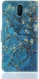 Nokia 3.1 Portemonnee Hoesje met Boom Opdruk Blauw afbeelding 6