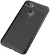 Google Pixel 3 XL Hoesje met Kunstleer Coating Zwart afbeelding 4