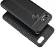 Google Pixel 3 Hoesje met Kunstleer Coating Zwart afbeelding 5