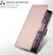 Samsung Galaxy Note 9 Hoesje met Kaarthouder Roze Goud afbeelding 3