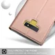 Samsung Galaxy Note 9 Hoesje met Kaarthouder Roze Goud afbeelding 6