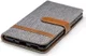 Nokia 5.1 Jeans Portemonnee hoesje Grijs afbeelding 6