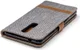 Nokia 5.1 Jeans Portemonnee hoesje Grijs afbeelding 7