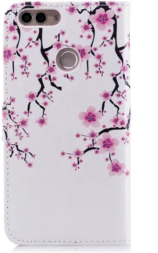 Huawei P Smart Portemonnee Hoesje met Blossom Print afbeelding 4