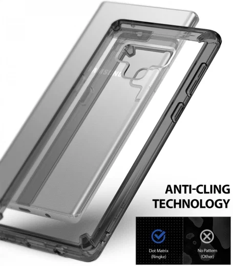 Ringke Fusion Samsung Galaxy Note 9 Smoke Black afbeelding 3