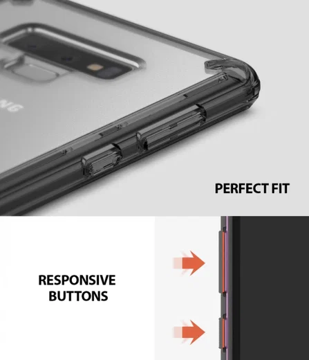 Ringke Fusion Samsung Galaxy Note 9 Smoke Black afbeelding 4