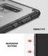 Ringke Fusion Samsung Galaxy Note 9 Smoke Black afbeelding 4