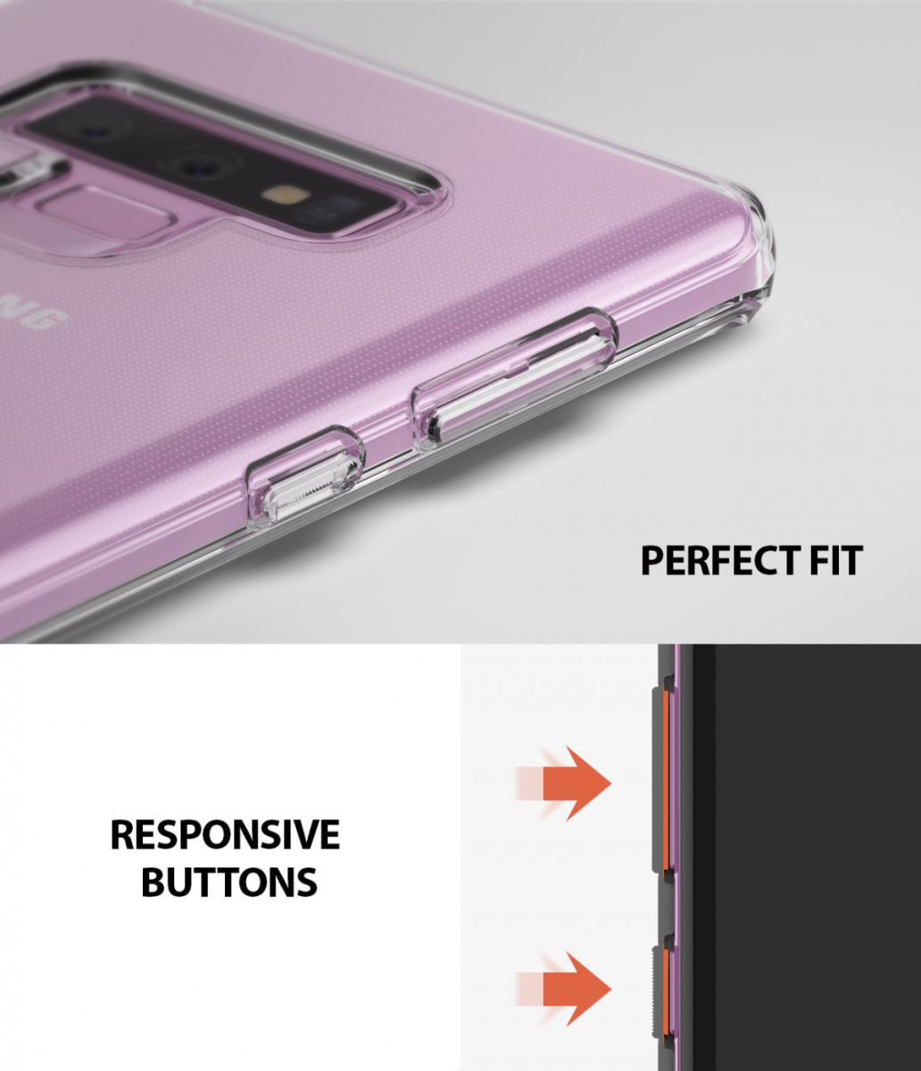 Ringke Air Samsung Galaxy Note 9 Hoesje Doorzichtig afbeelding 4