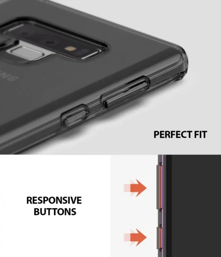Ringke Air Samsung Galaxy Note 9 Hoesje Zwart afbeelding 3