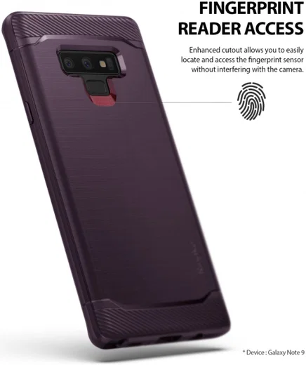 Ringke Onyx Samsung Galaxy Note 9 Hoesje Paars afbeelding 8