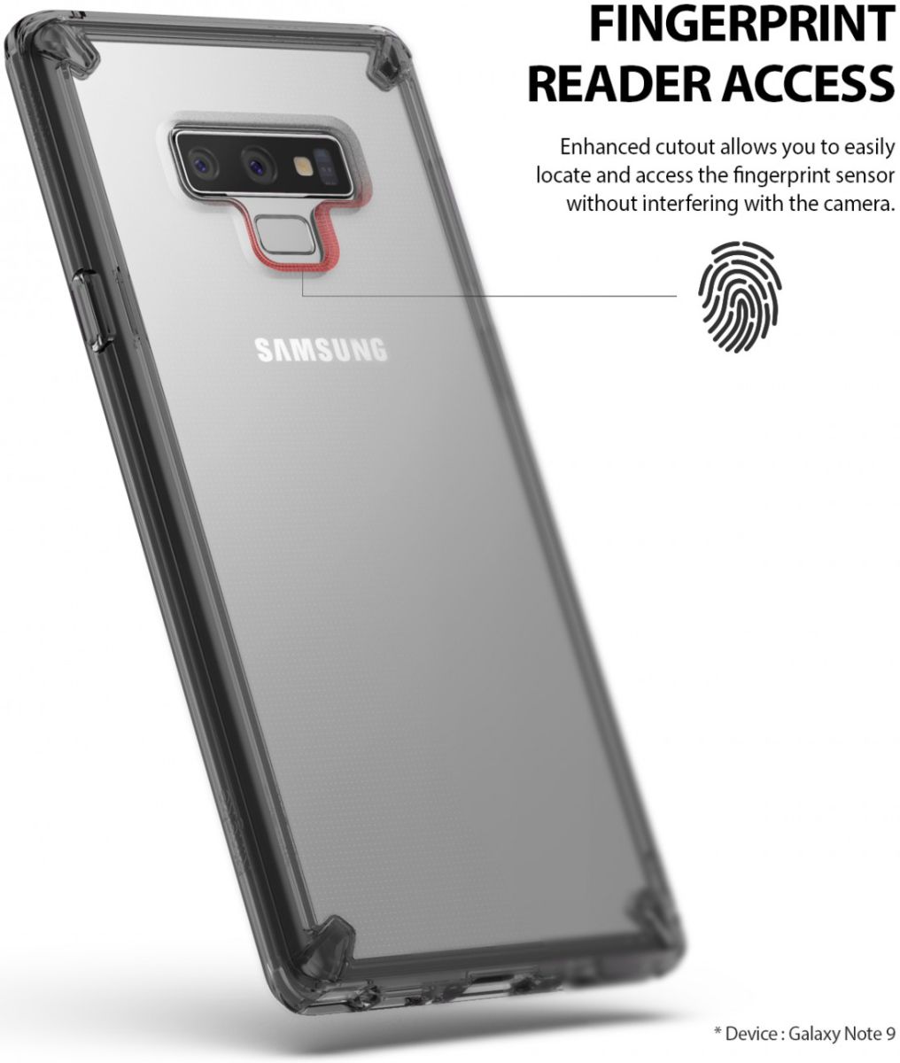 Ringke Fusion Kit Samsung Galaxy Note 9 Zwart Hoesje afbeelding 9