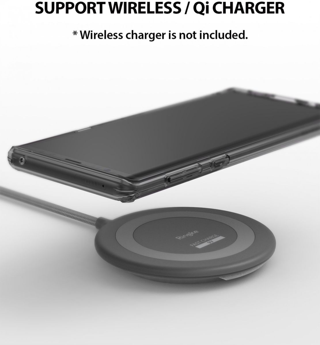 Ringke Fusion Kit Samsung Galaxy Note 9 Zwart Hoesje afbeelding 11