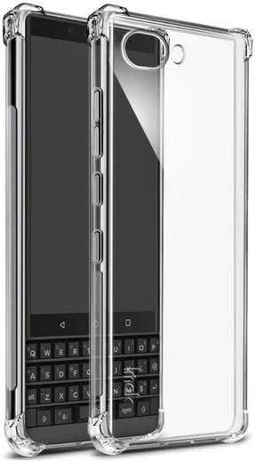 IMAK BlackBerry KEY2 Hoesje TPU met Screenprotector Transparant afbeelding 2