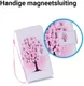 Samsung Galaxy A6 Portemonnee Hoesje Plum Blossom afbeelding 2