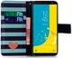 Samsung Galaxy J6 (2018) Portemonnee Hoesje Hart afbeelding 2