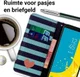 Samsung Galaxy J6 (2018) Portemonnee Hoesje Hart afbeelding 5