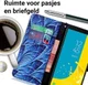 Samsung Galaxy J6 (2018) Portemonnee Hoesje Bladeren afbeelding 4