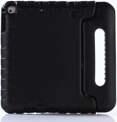 iPad 9.7 2017/2018/Air/Air 2 Kinder Tablethoes met Handvat Zwart afbeelding 2