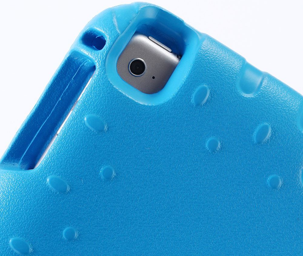 iPad 9.7 2017/2018/Air/Air 2 Kinder Tablethoes met Handvat Blauw afbeelding 9