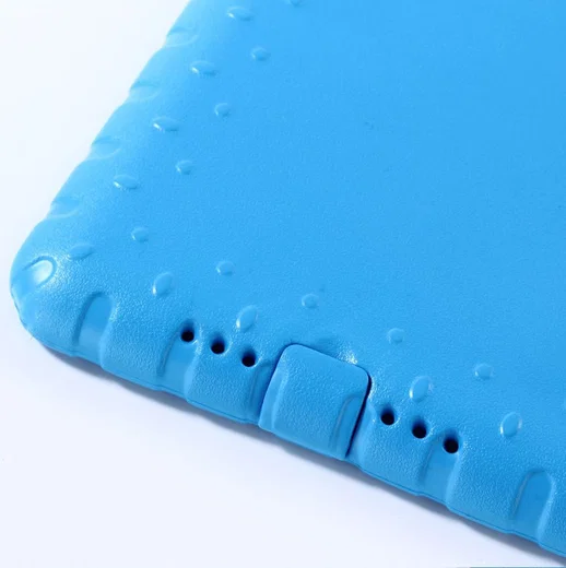 iPad 9.7 2017/2018/Air/Air 2 Kinder Tablethoes met Handvat Blauw afbeelding 12