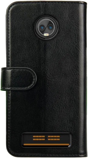 Rosso Element Motorola Moto Z3 Play Hoesje Book Cover Zwart afbeelding 4