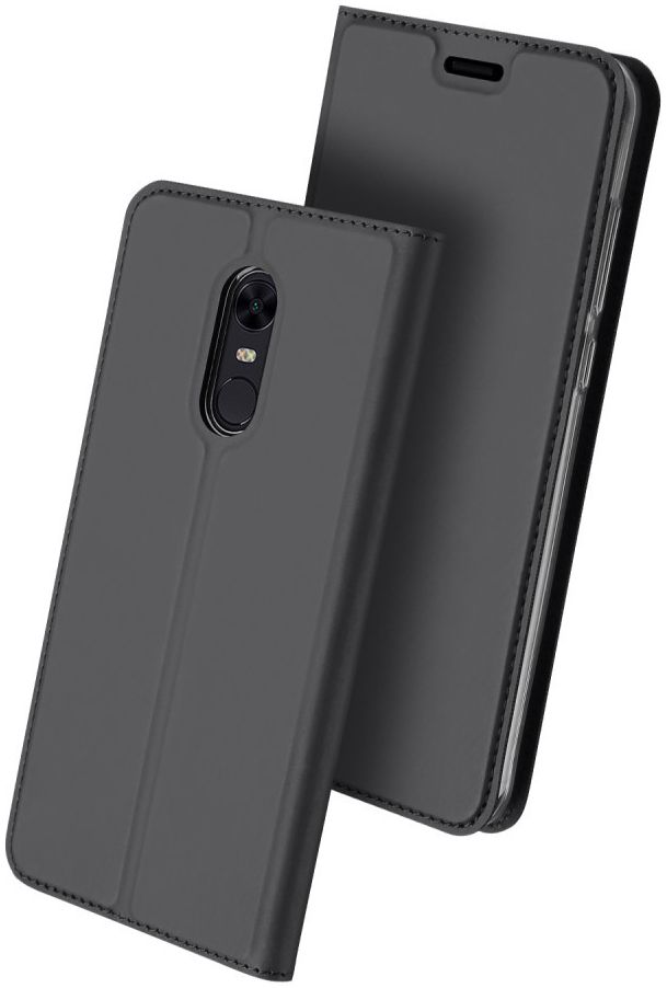 Dux Ducis Book Case Xiaomi Redmi 5 Plus Hoesje Grijs afbeelding 6