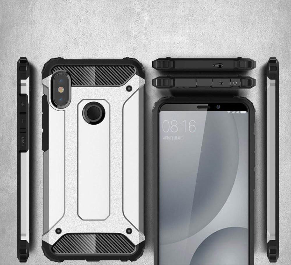 Xiaomi Redmi Note 5 Hybride Hoesje Zwart afbeelding 5