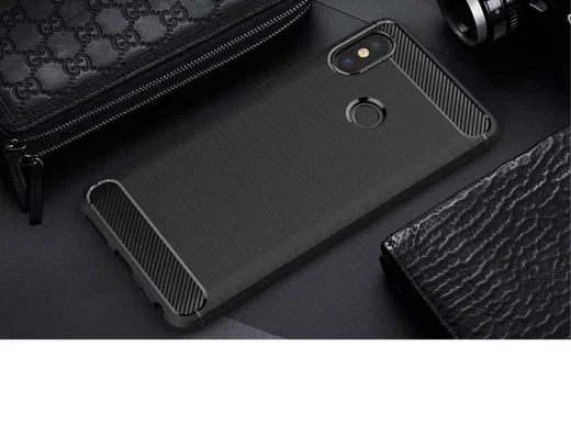 Xiaomi Redmi Note 5 Geborsteld TPU Hoesje Zwart afbeelding 11