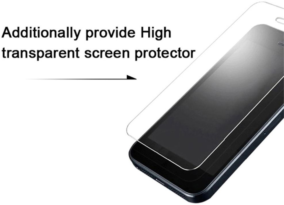 Xiaomi Mi A2 Transparant TPU Hoesje met Screen Protector afbeelding 2