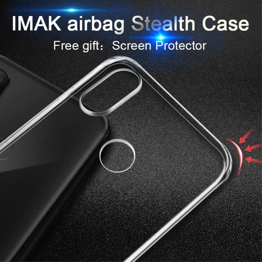 Xiaomi Mi A2 Transparant TPU Hoesje met Screen Protector afbeelding 7