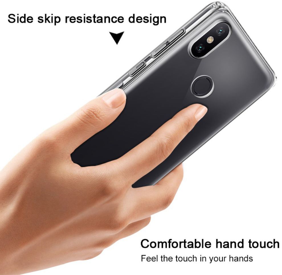 Xiaomi Mi A2 Transparant TPU Hoesje met Screen Protector afbeelding 8