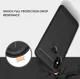 Xiaomi Mi A2 Geborsteld TPU Hoesje Zwart afbeelding 2