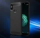 Xiaomi Mi A2 Geborsteld TPU Hoesje Zwart afbeelding 5