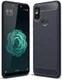 Xiaomi Mi A2 Geborsteld TPU Hoesje Blauw afbeelding 1
