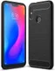Xiaomi Mi A2 Lite Geborsteld TPU Hoesje Zwart afbeelding 1