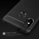 Xiaomi Mi A2 Lite Geborsteld TPU Hoesje Zwart afbeelding 5
