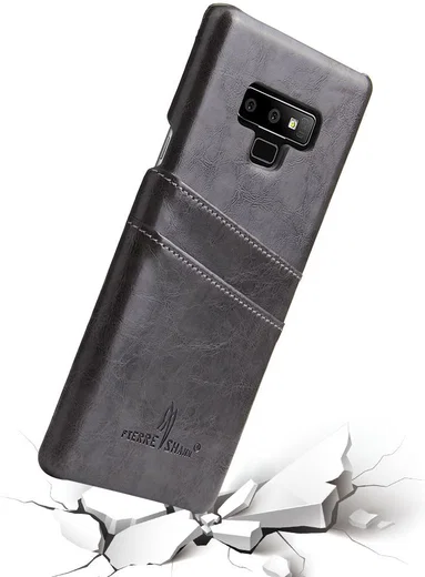 Samsung Galaxy Note 9 Back Cover met Kunstlederen Coating afbeelding 5
