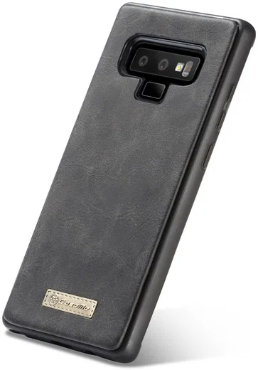 Samsung Galaxy Note 9 Leren 2-in-1 Portemonnee Hoesje Zwart afbeelding 12