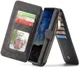 Samsung Galaxy Note 9 Leren 2-in-1 Portemonnee Hoesje Zwart afbeelding 18