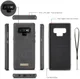 Samsung Galaxy Note 9 Leren 2-in-1 Portemonnee Hoesje Zwart afbeelding 9