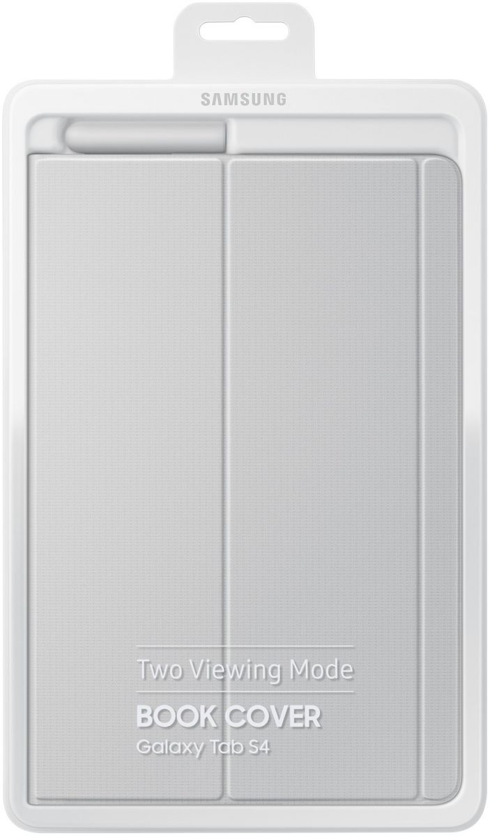 Originele Samsung Galaxy Tab S4 Book Cover Grijs afbeelding 6