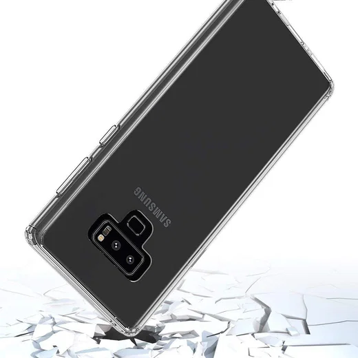 Samsung Galaxy Note 9 Hoesje Armor Backcover Transparant afbeelding 2