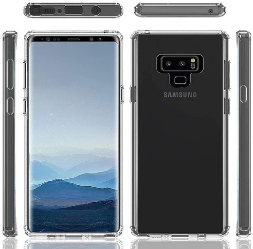 Samsung Galaxy Note 9 Hoesje Armor Backcover Transparant afbeelding 4