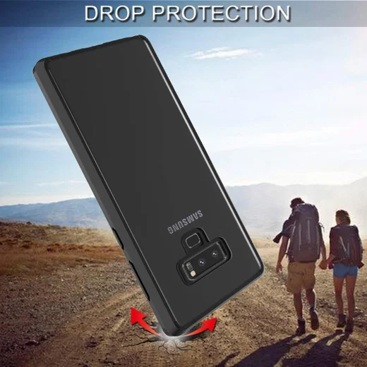 Samsung Galaxy Note 9 Hoesje Armor Backcover Zwart afbeelding 3