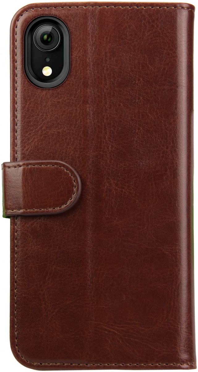 Rosso Element Apple iPhone XR Hoesje Book Cover Bruin afbeelding 2