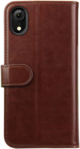 Rosso Element Apple iPhone XR Hoesje Book Cover Bruin afbeelding 2