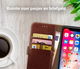 Rosso Element Apple iPhone XR Hoesje Book Cover Bruin afbeelding 9